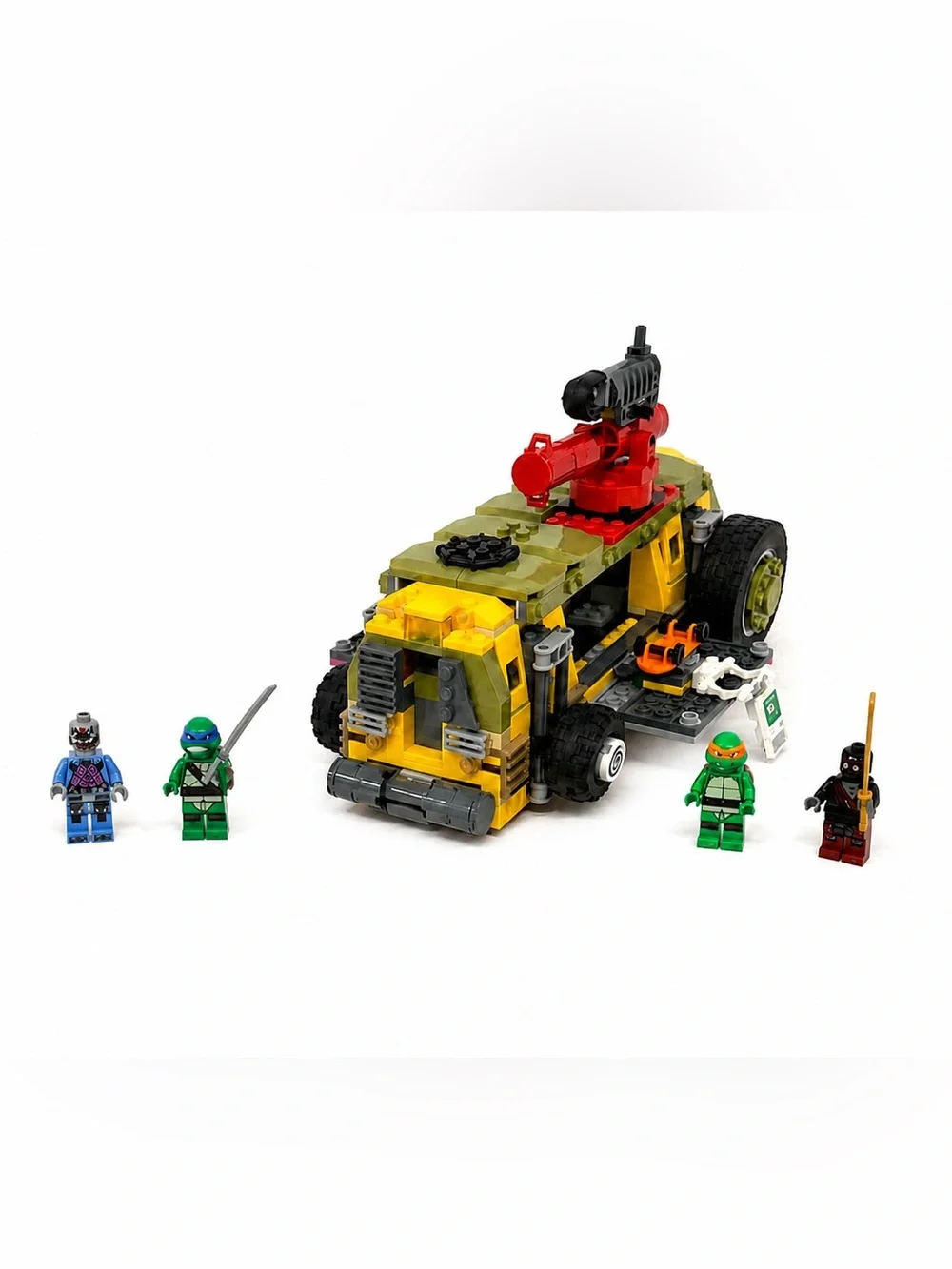 LEGO Teenage Mutant Ninja Turtles: The Shellraiser Street Chase 79104 Incomplete